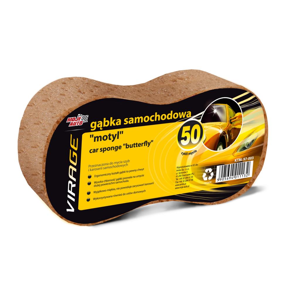 Moje Auto Virage Éponge voiture "Papillon"