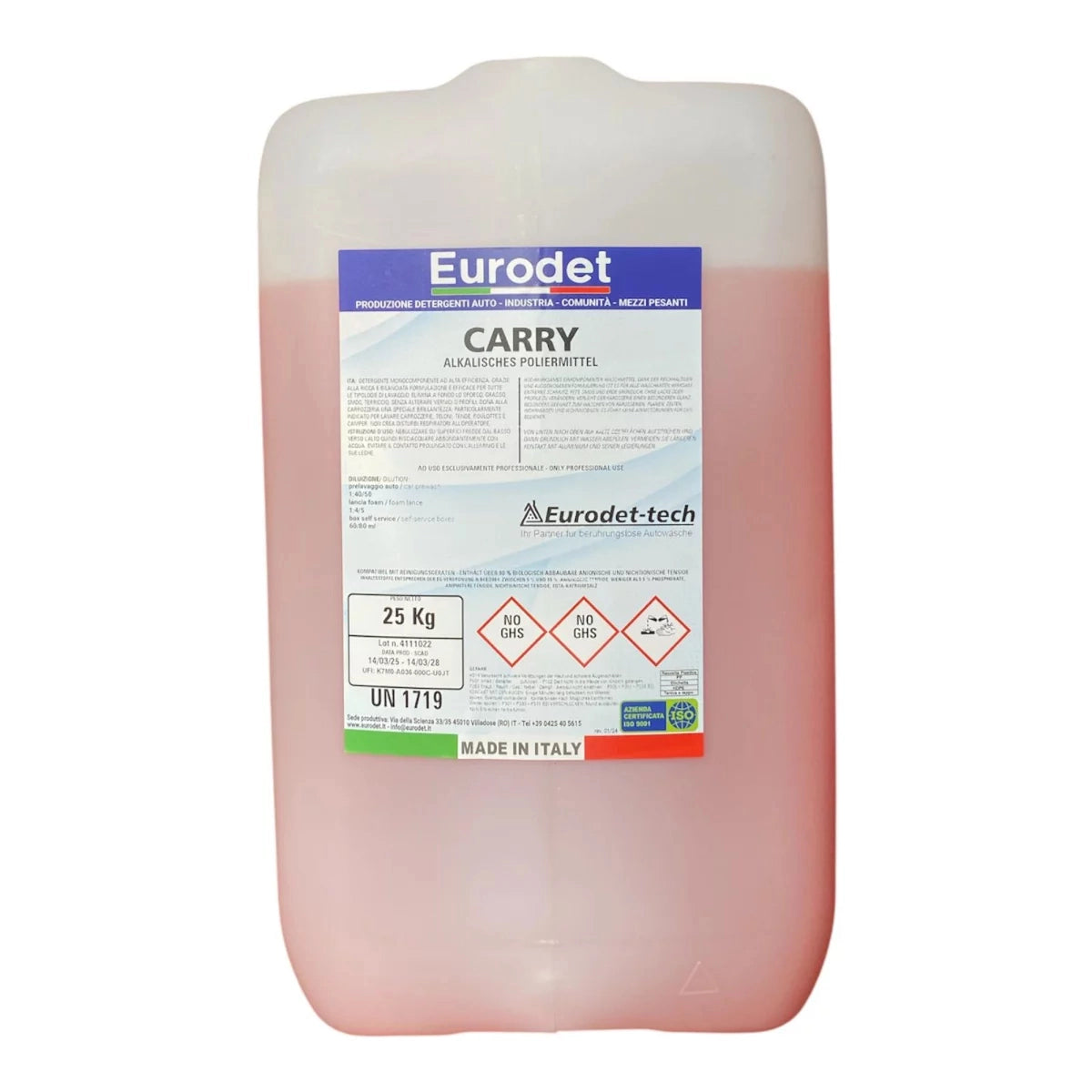 Shampoing Auto Moussant CARRY – Nettoyant Puissant pour lavage de voiture - 25L 🚗✨