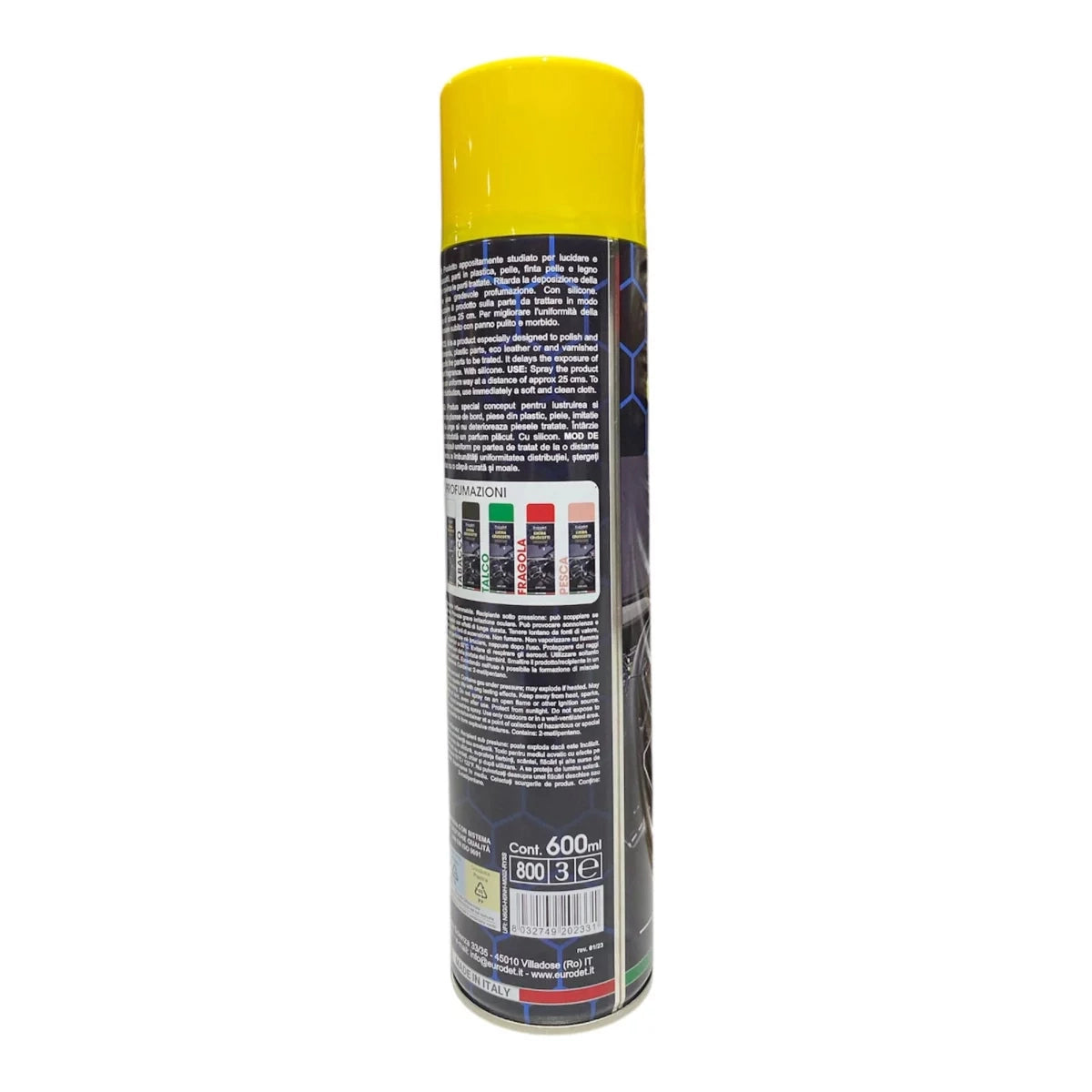 Spray d'entretien pour cockpit et plastiques intérieurs - Limone (Citron 🍋) 600ml