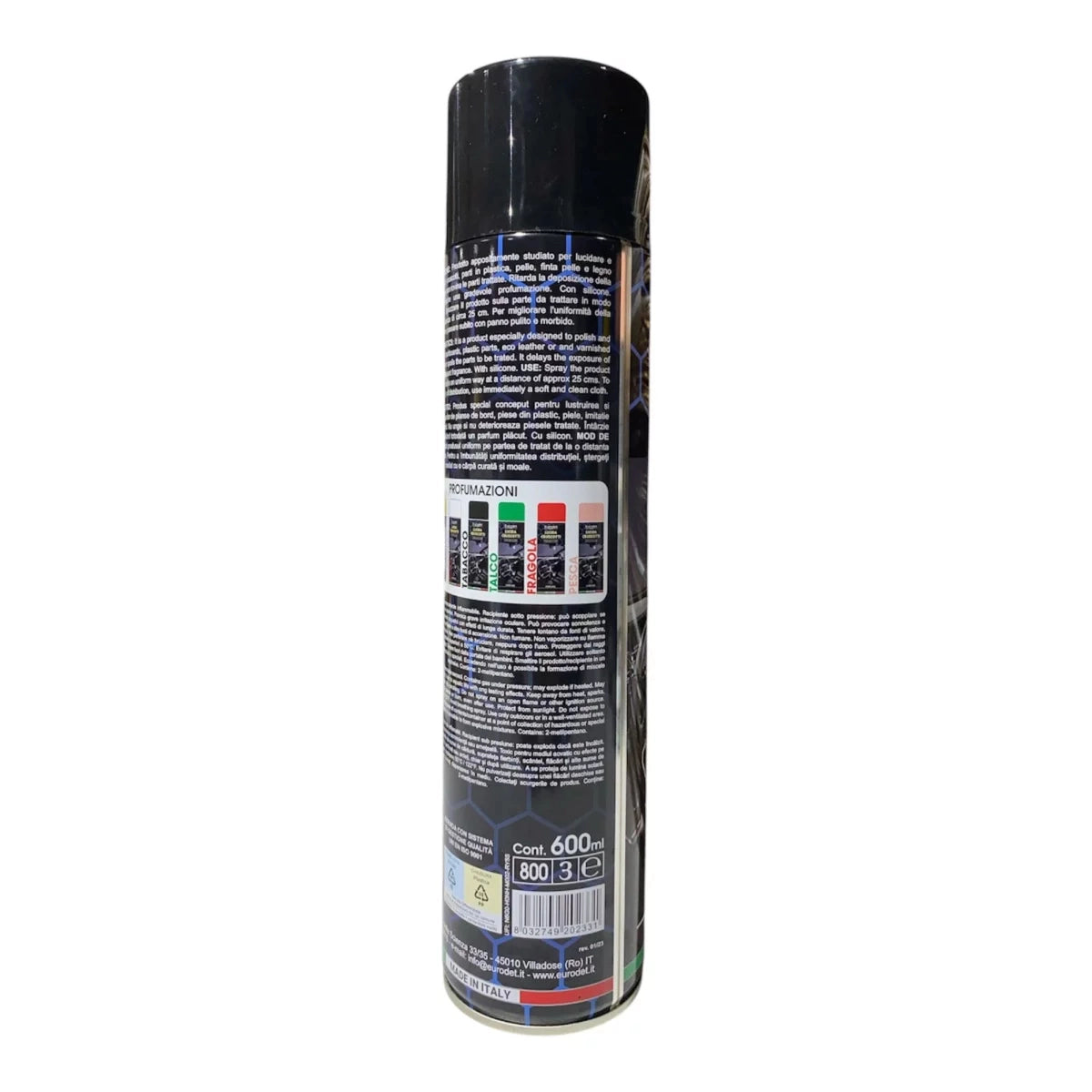 Spray d'entretien pour cockpit et plastiques intérieurs - Tabacco (Tabac ⚫) 600ml