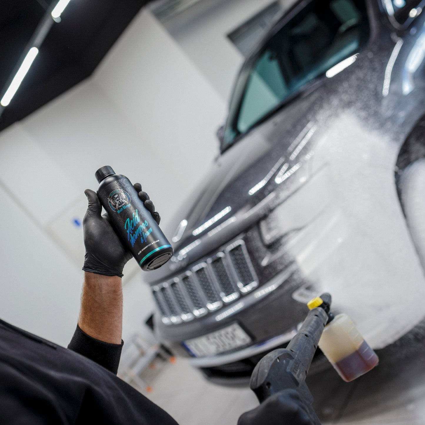 BadBoys Shampoing acide & mousse active 500ml