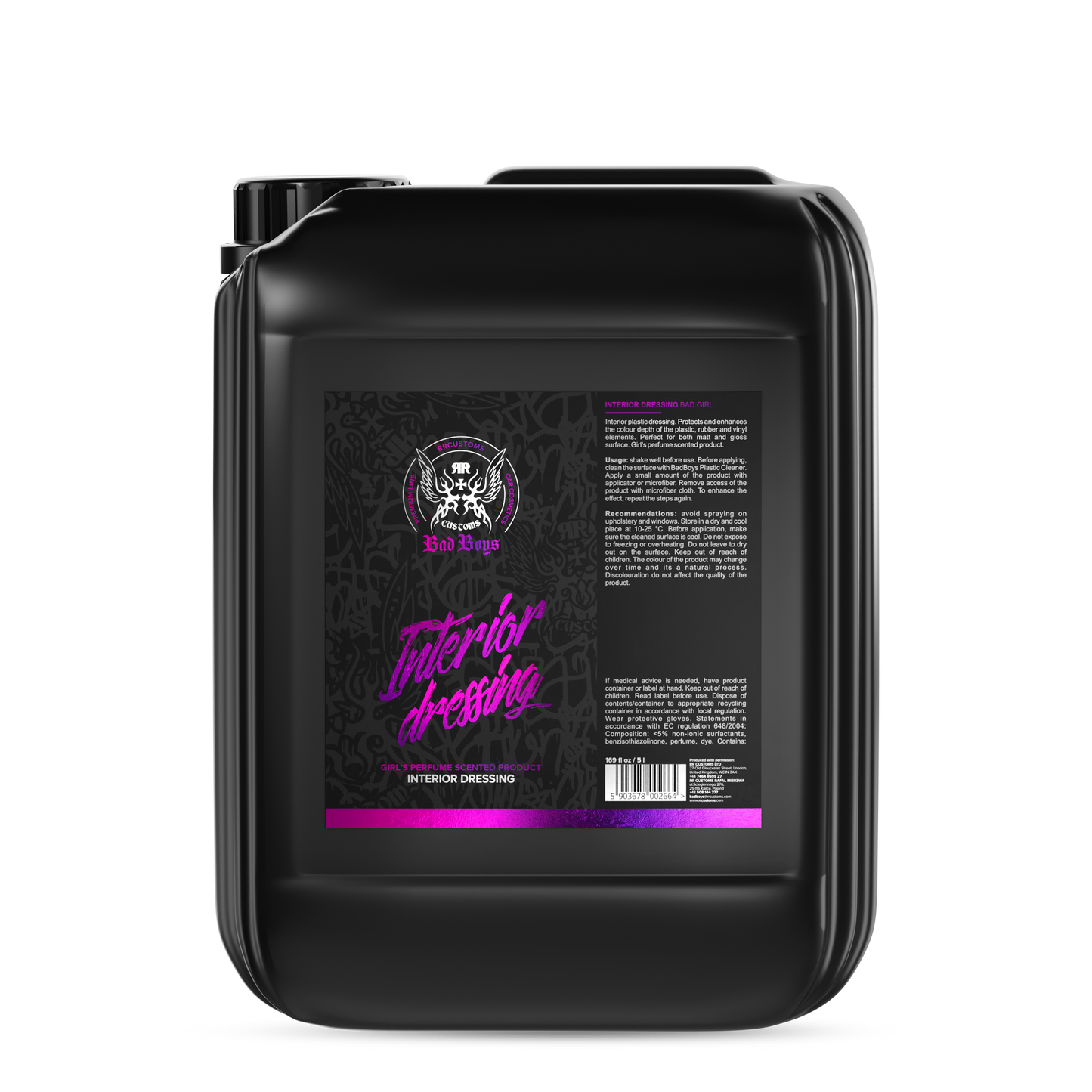 BadBoys Dressing intérieur parfum féminin 5L