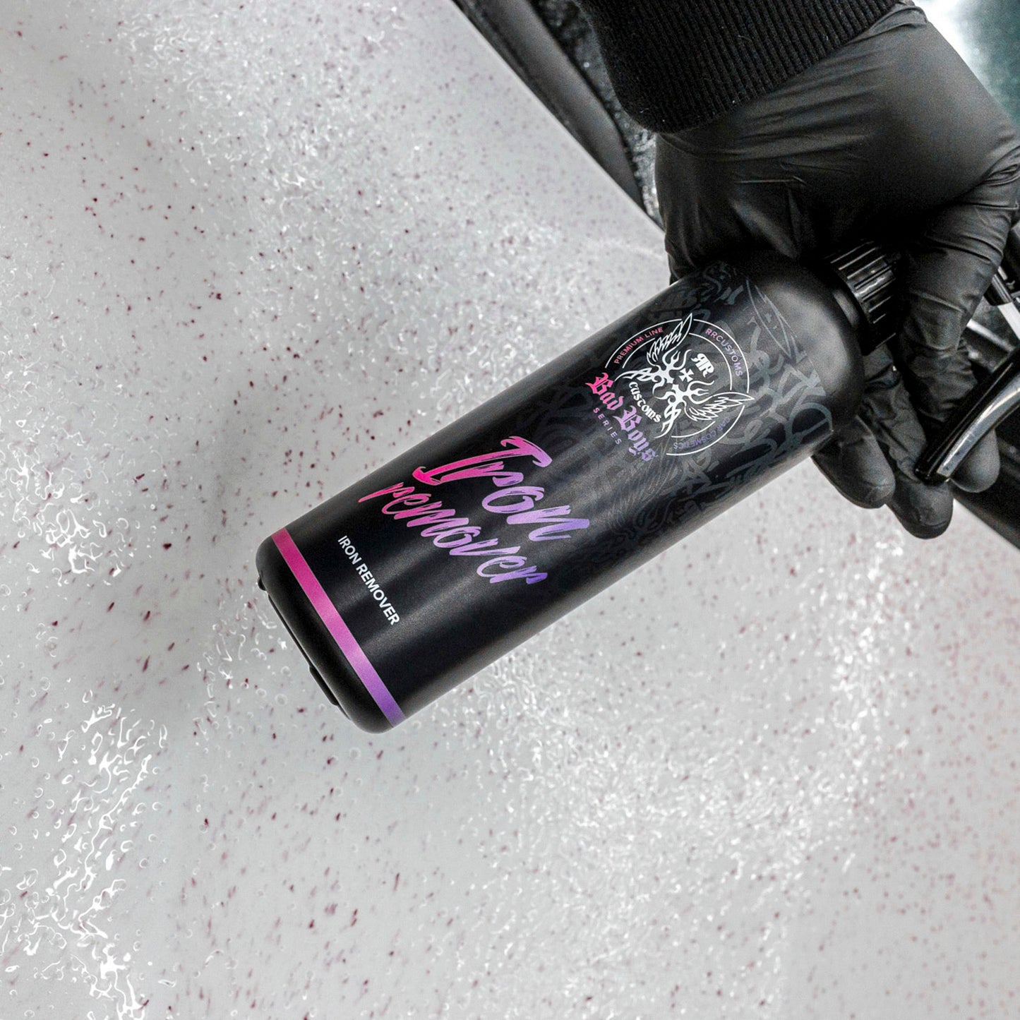 BadBoys Détartrant ferreux 500ml + vaporisateur noir