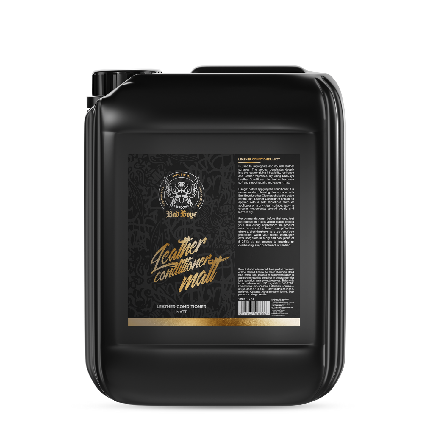 BadBoys Conditioner cuir mat 5L