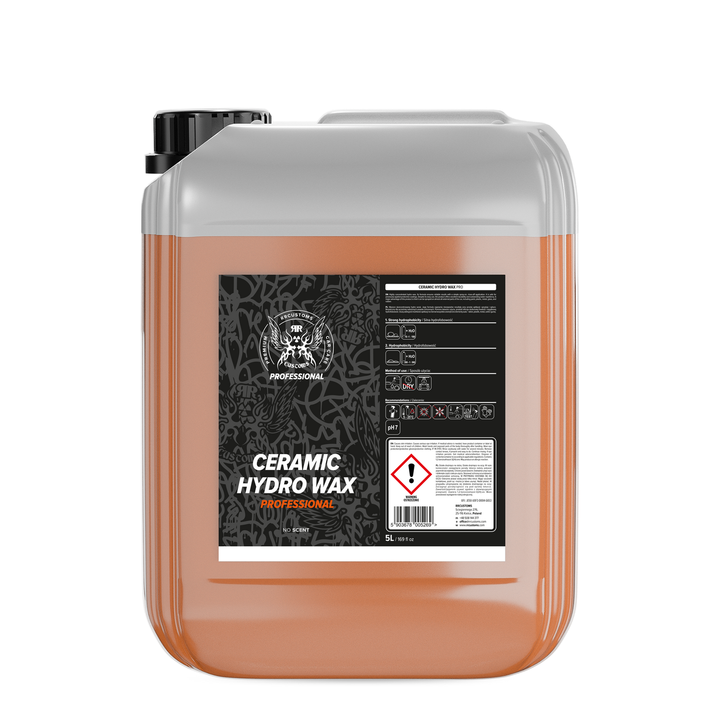 Hydro Wax céramique professionnel 5L