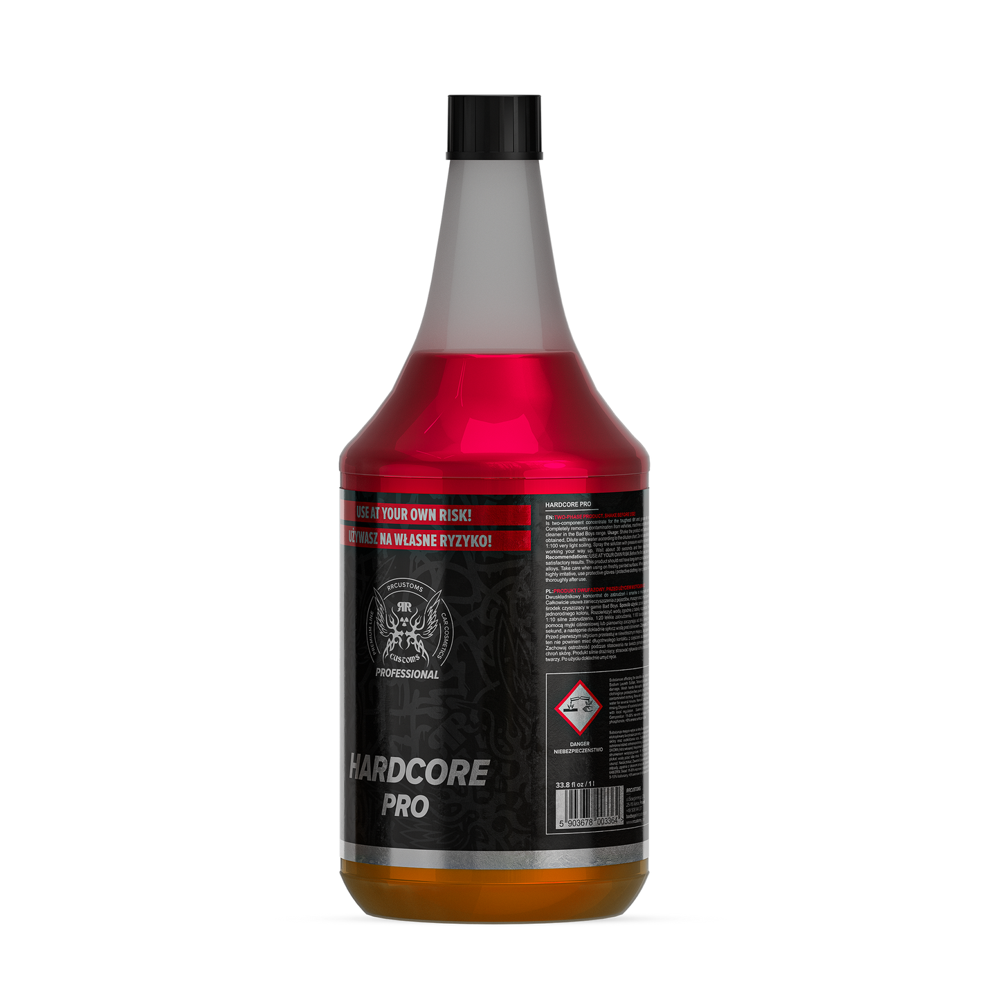 Nettoyant Hardcore professionnel 1L