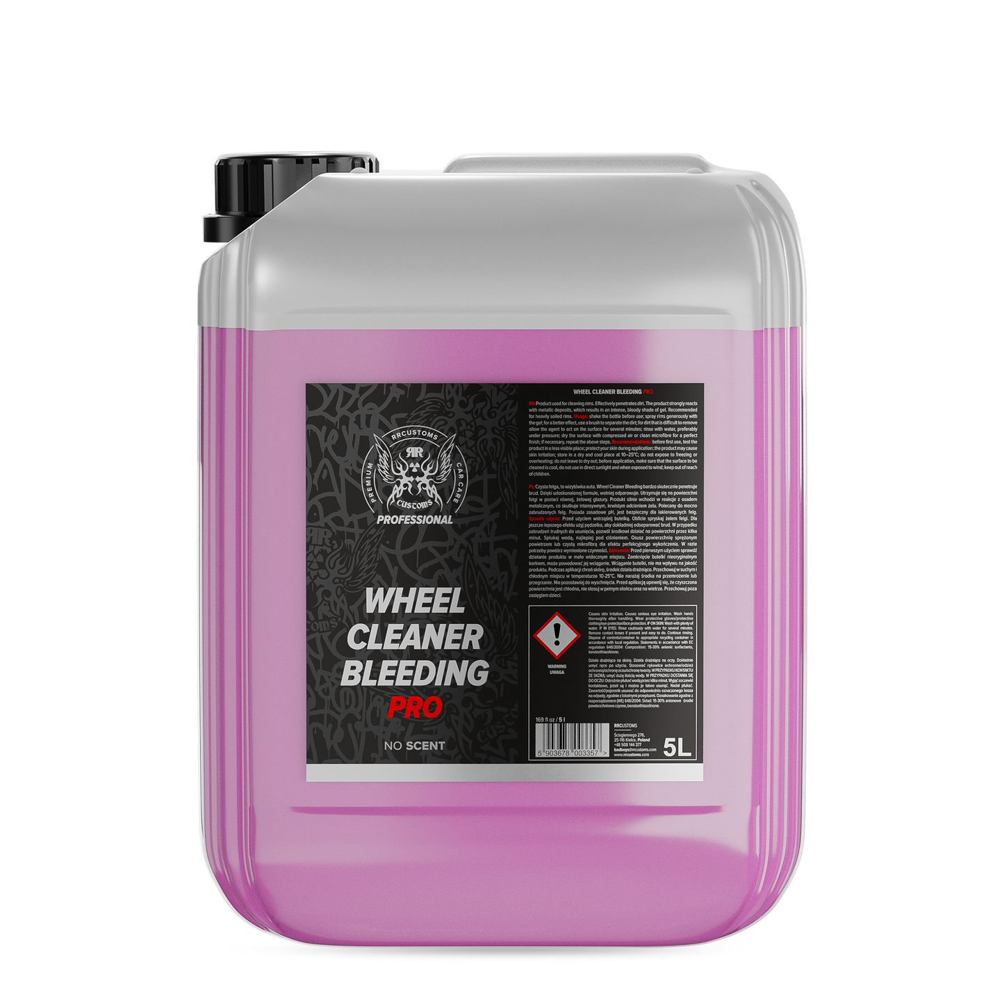 Nettoyant jantes professionnel Bleeding 5L