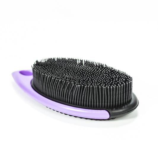 Brosse caoutchouc pour retirer poils textiles