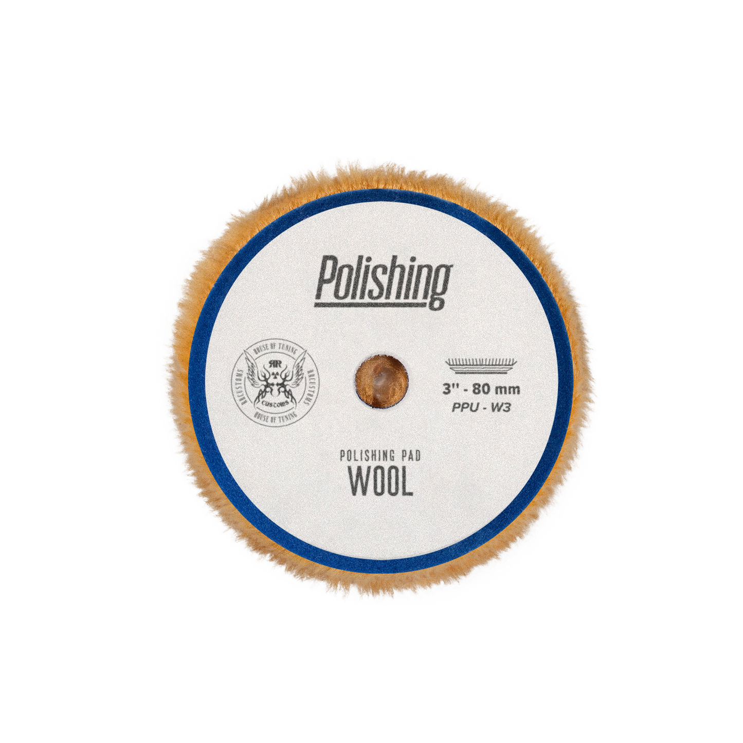 Pad polissage laine 90/80mm