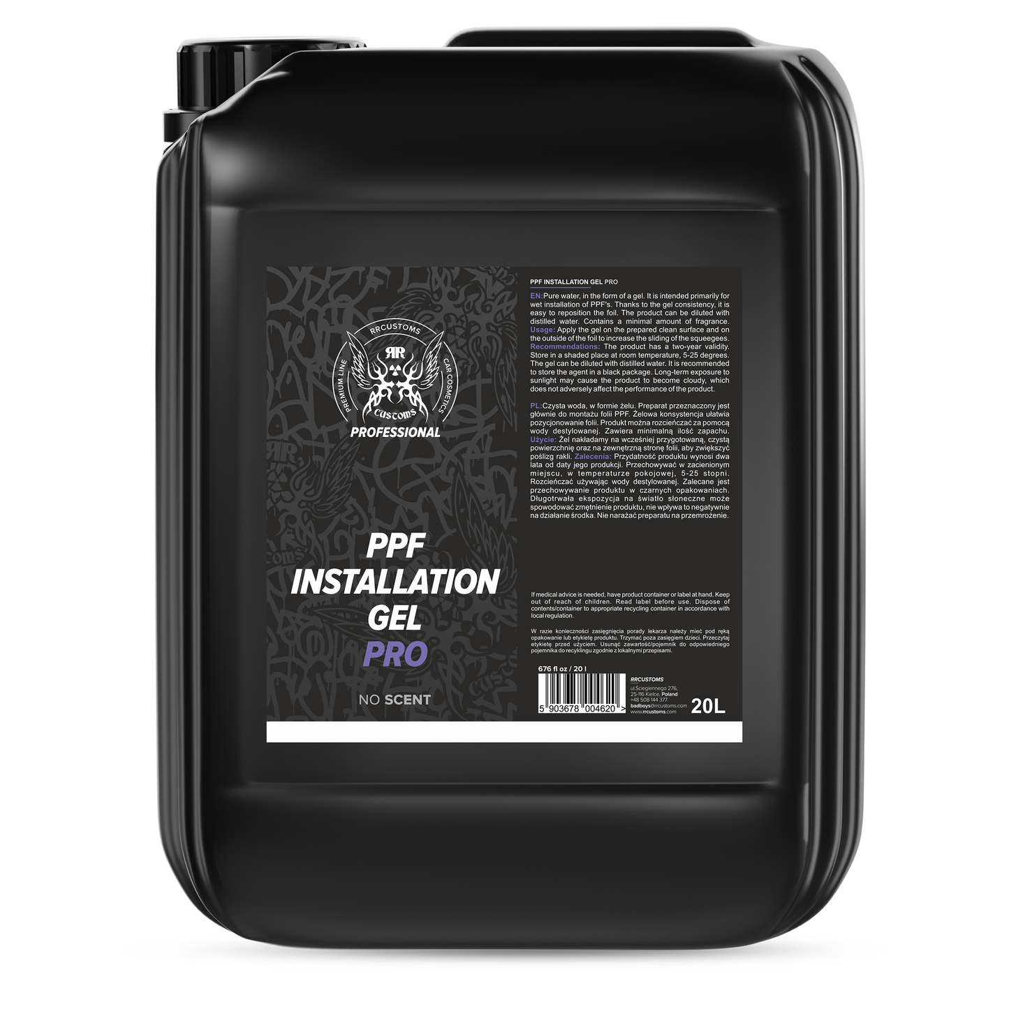 Wrapper gel pose PPF 20L