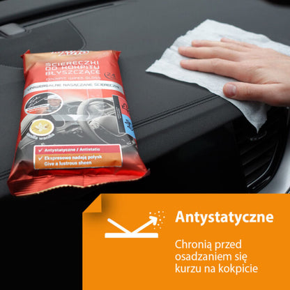 Moje Auto Toiles de cockpit vanille - Brillantes | 24