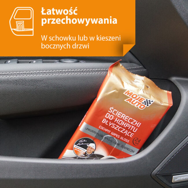 Moje Auto Toiles de cockpit vanille - Brillantes | 24