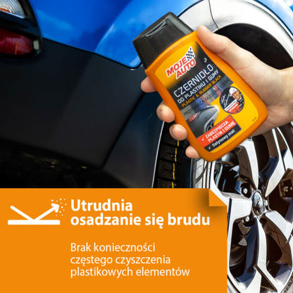 Moje Auto Agent noircissant pour plastique et caoutchouc