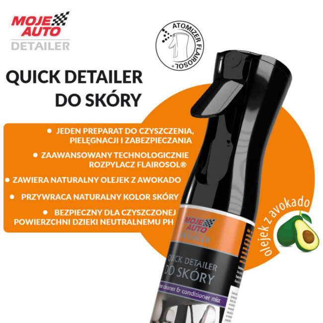 Moje Auto Détaillant rapide pour le cuir nouveauté | 290 ml