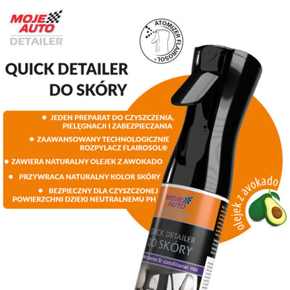 Moje Auto Détaillant rapide pour le cuir nouveauté | 290 ml