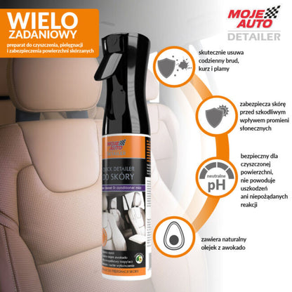 Moje Auto Détaillant rapide pour le cuir nouveauté | 290 ml