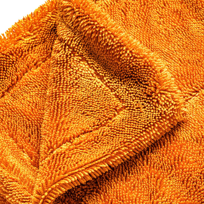Serviette de séchage microfibre moelleuse Moje Auto - 40x40cm - 1200 g/m² (GSM)