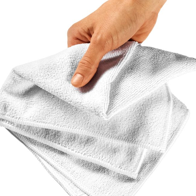 Cuir Microfibre blanche Moje Auto Detailer nouveauté | 40 cm x 40 cm