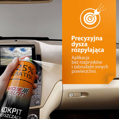 Moje Auto Cockpit noir brillant | 750 ml