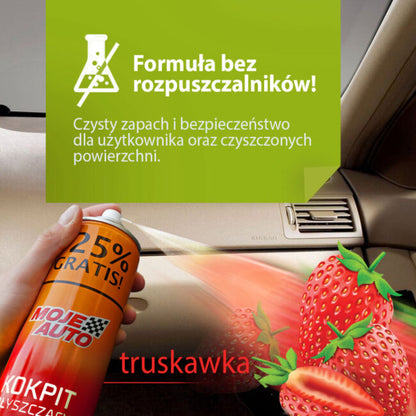 Moje Auto Cockpit fraise brillant | 750 ml