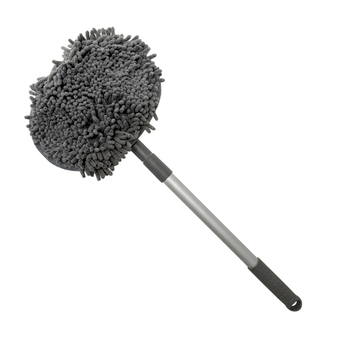 Balai Télescopique Lavage Auto avec Tête Microfibre Amovible réglable de 50-100 cm