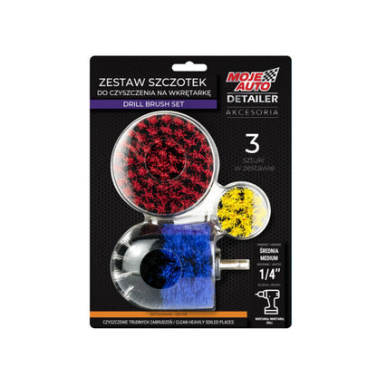 Moje Auto Ensemble de brosses de nettoyage pour tournevis