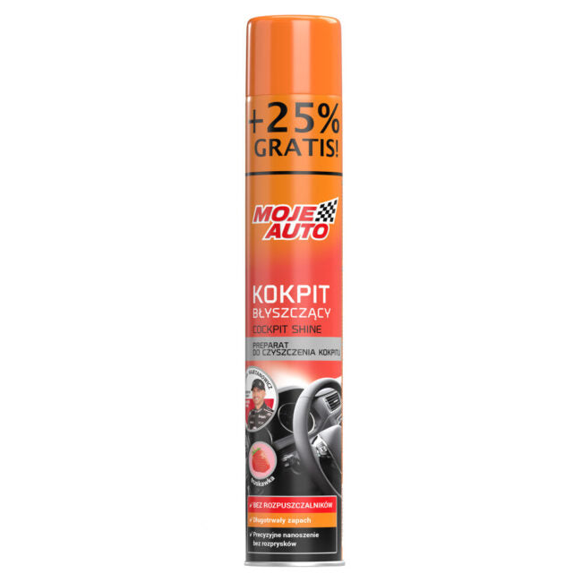 Moje Auto Cockpit fraise brillant | 750 ml