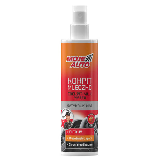 Moje Auto Lotion pour cockpit - Apple Satin mat | 300 ml