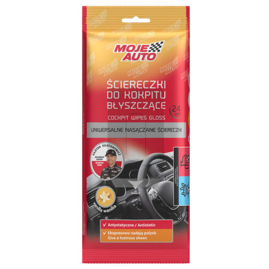 Moje Auto Toiles de cockpit vanille - Brillantes | 24