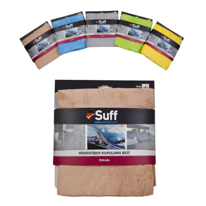Microfibre SUFF Orchidée 70x50cm - Haute Absorption & Finition Parfaite