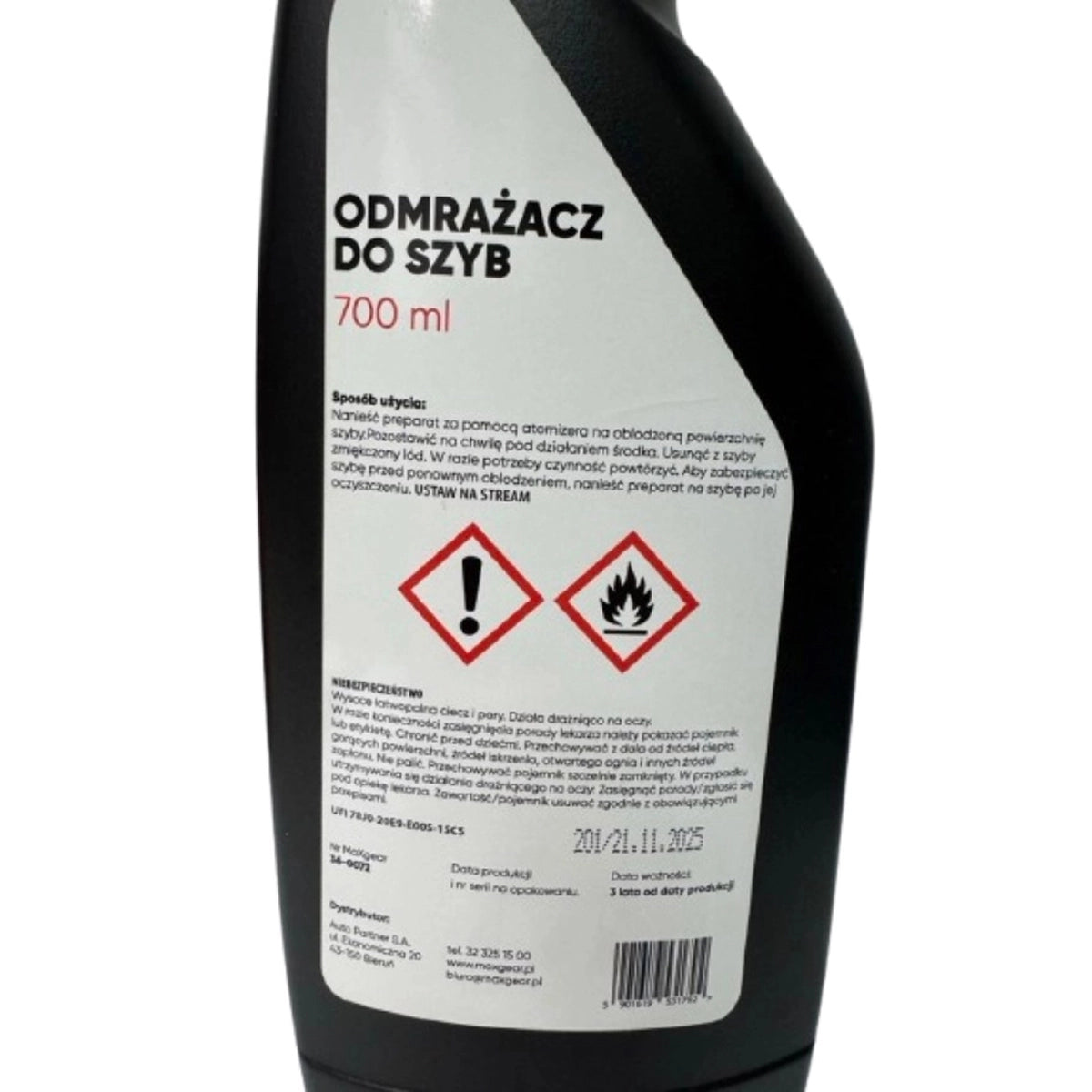 Dégivrant vitres rapide et efficace 700ml