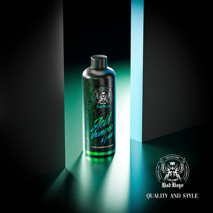 BadBoys Shampoing acide & mousse active 1L