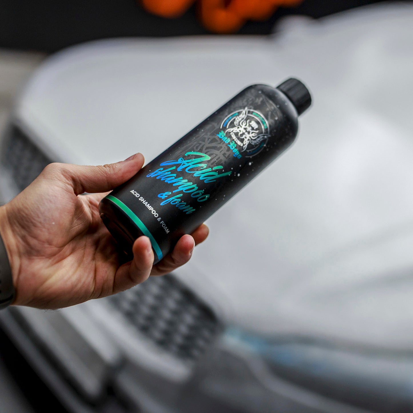 BadBoys Shampoing acide & mousse active 1L
