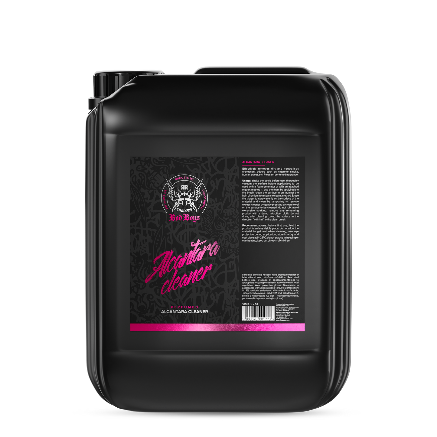 BadBoys Nettoyant Alcantara 5L