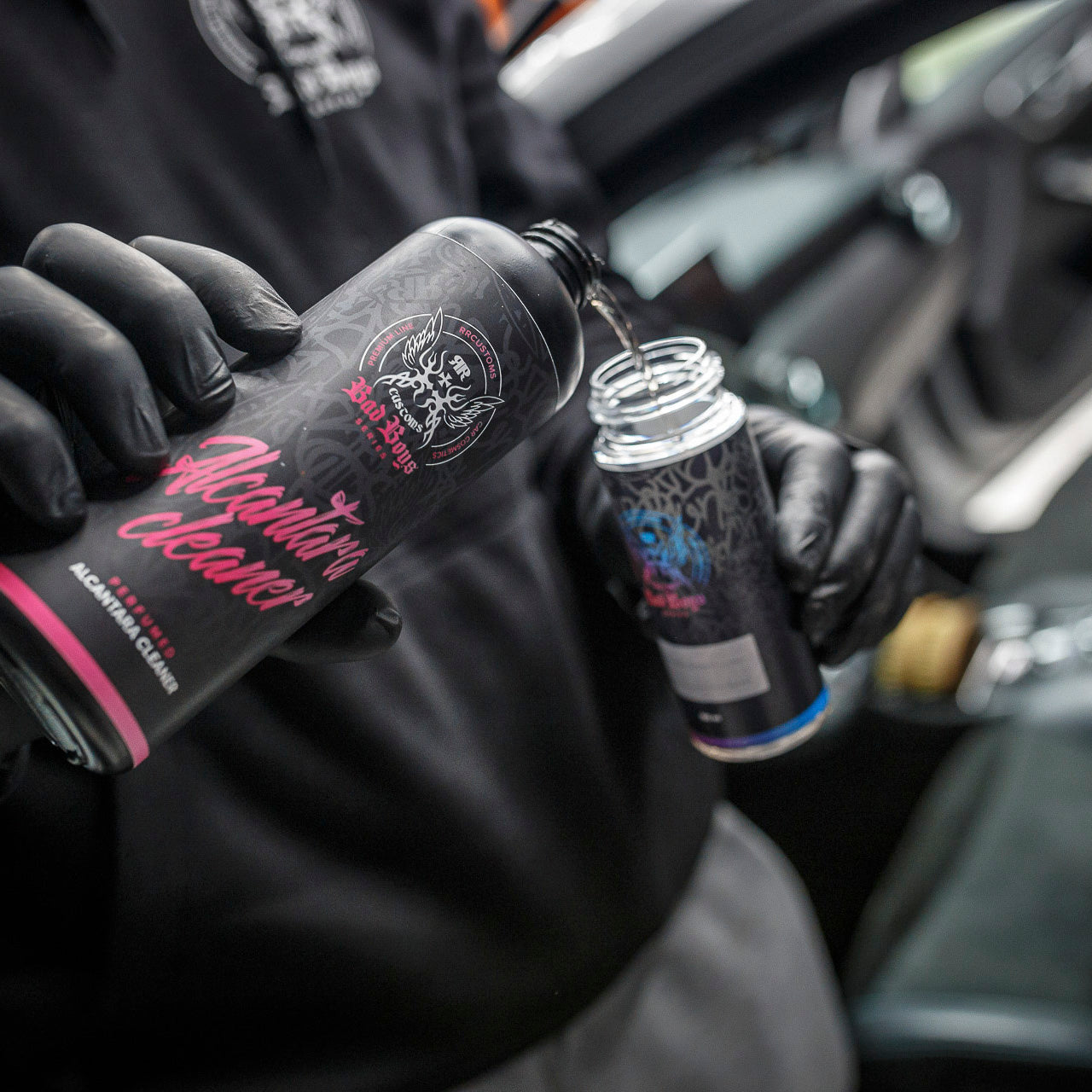 BadBoys Nettoyant Alcantara flacon moussant 150ml