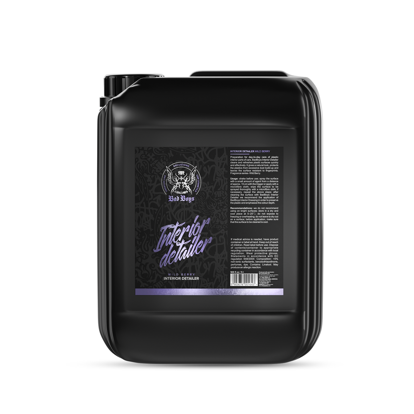 BadBoys Detailer intérieur WildBerry 5L