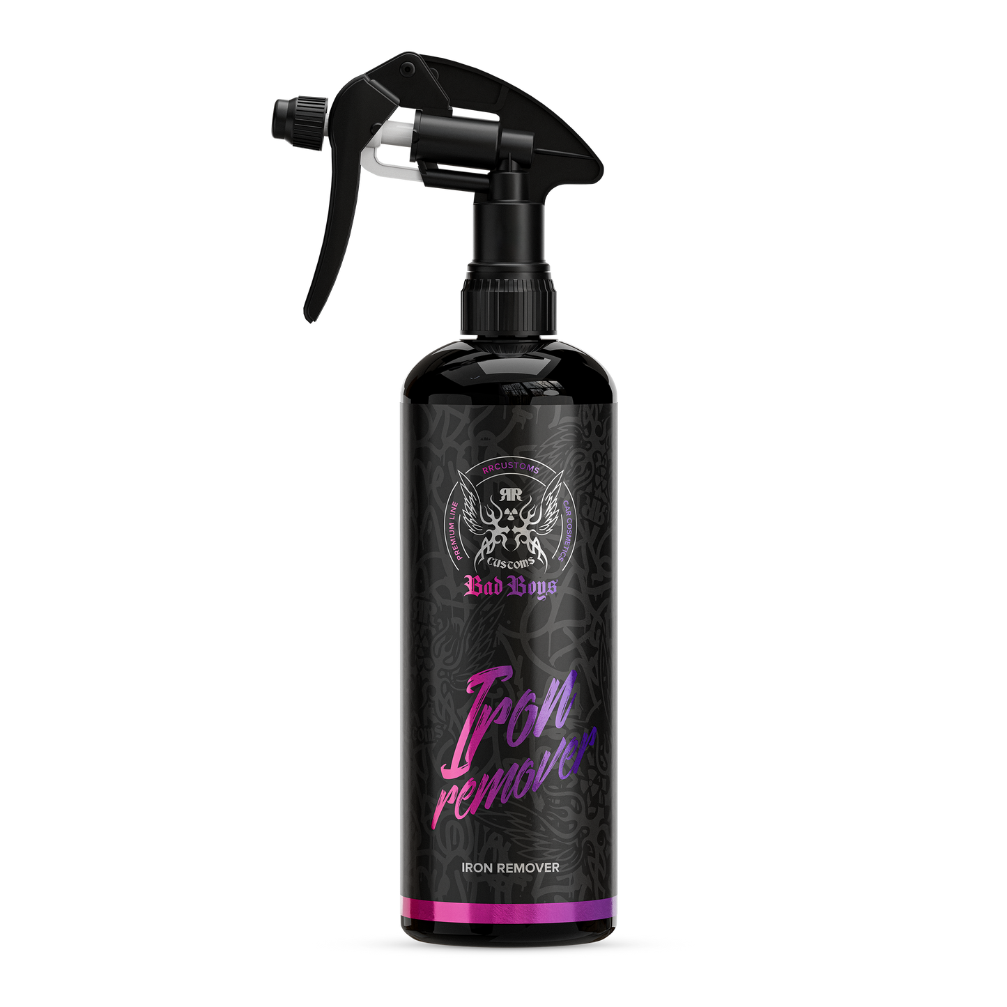 BadBoys Détartrant ferreux 500ml + vaporisateur noir