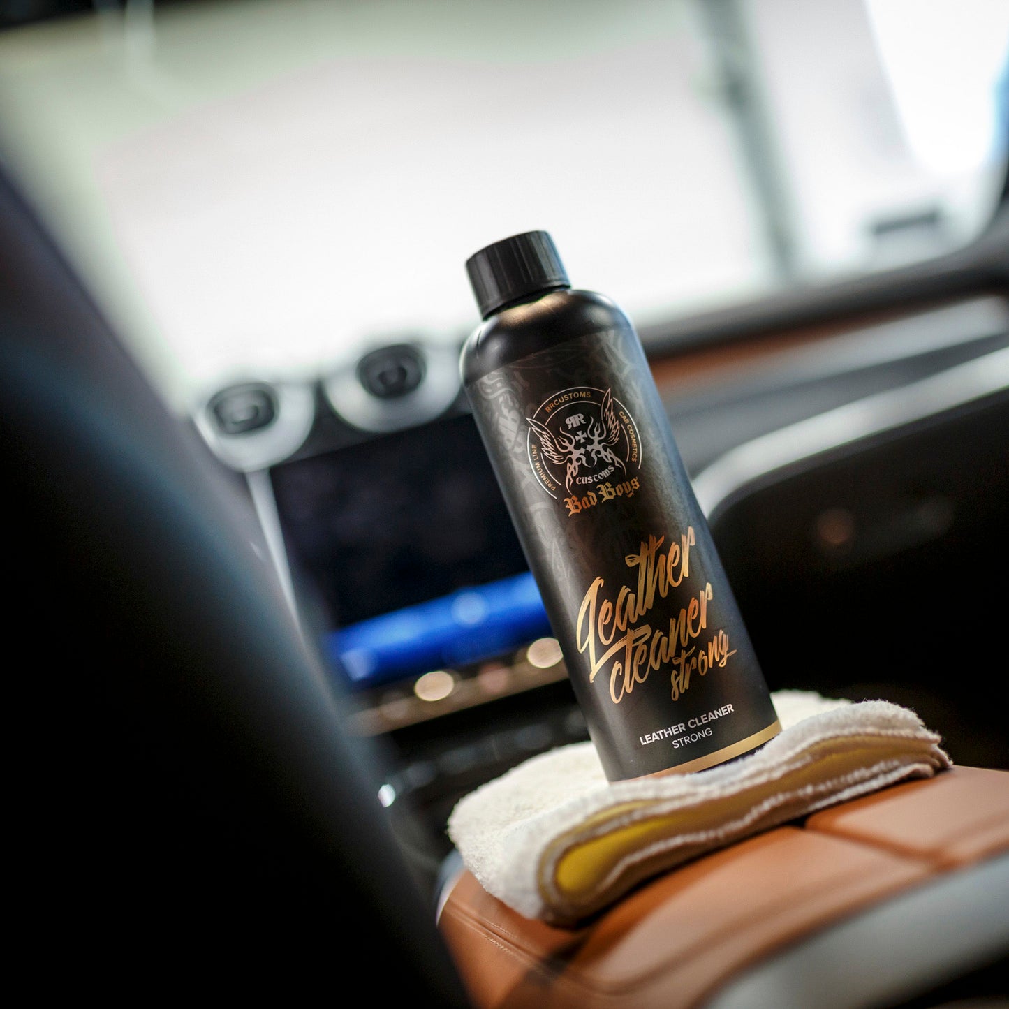 BadBoys Nettoyant cuir fort flacon moussant 150ml