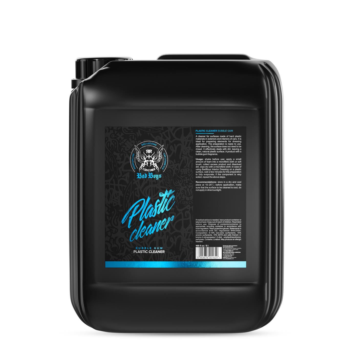 BadBoys Nettoyant plastiques Bubble Gum 5L