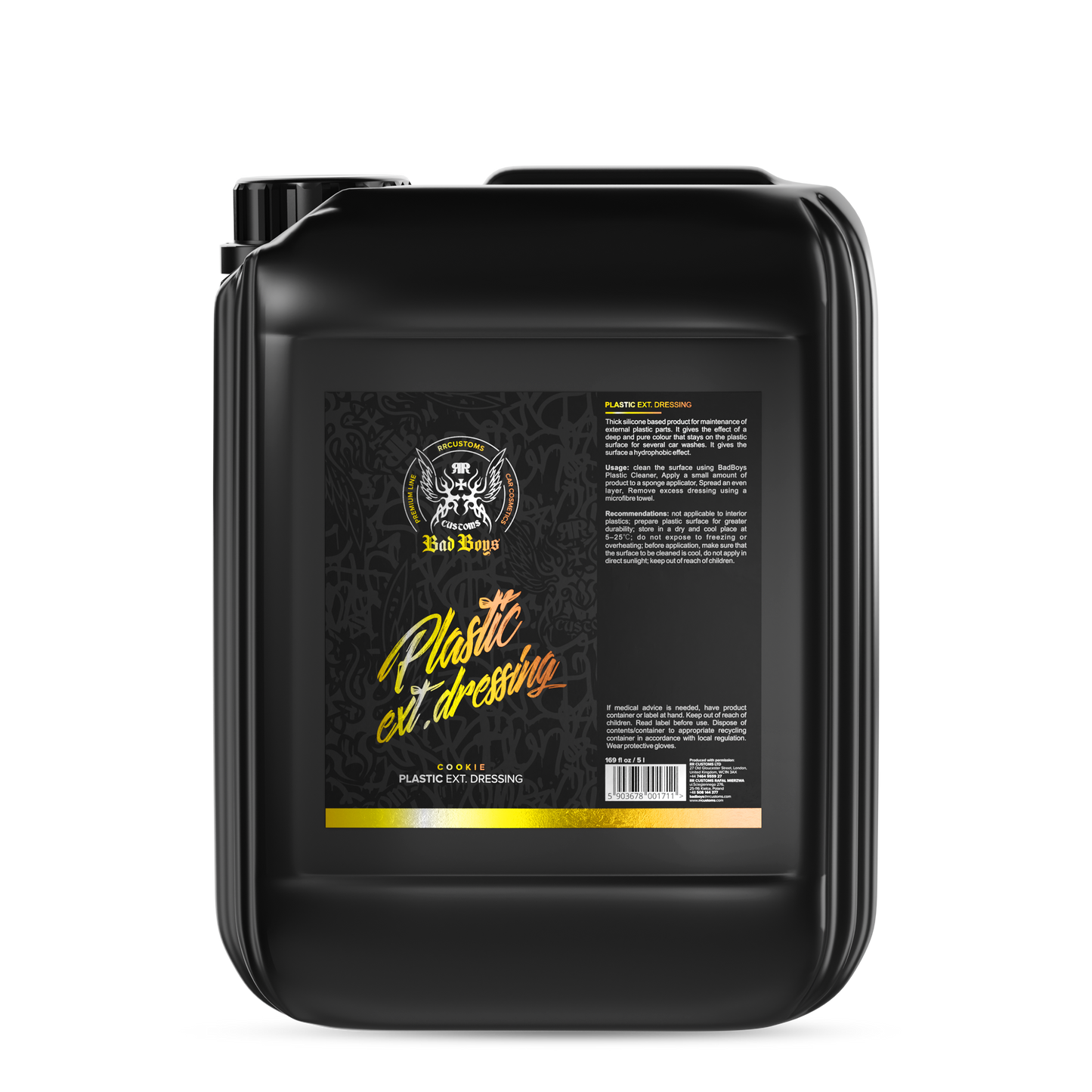 BadBoys Dressing plastiques extérieurs 5L
