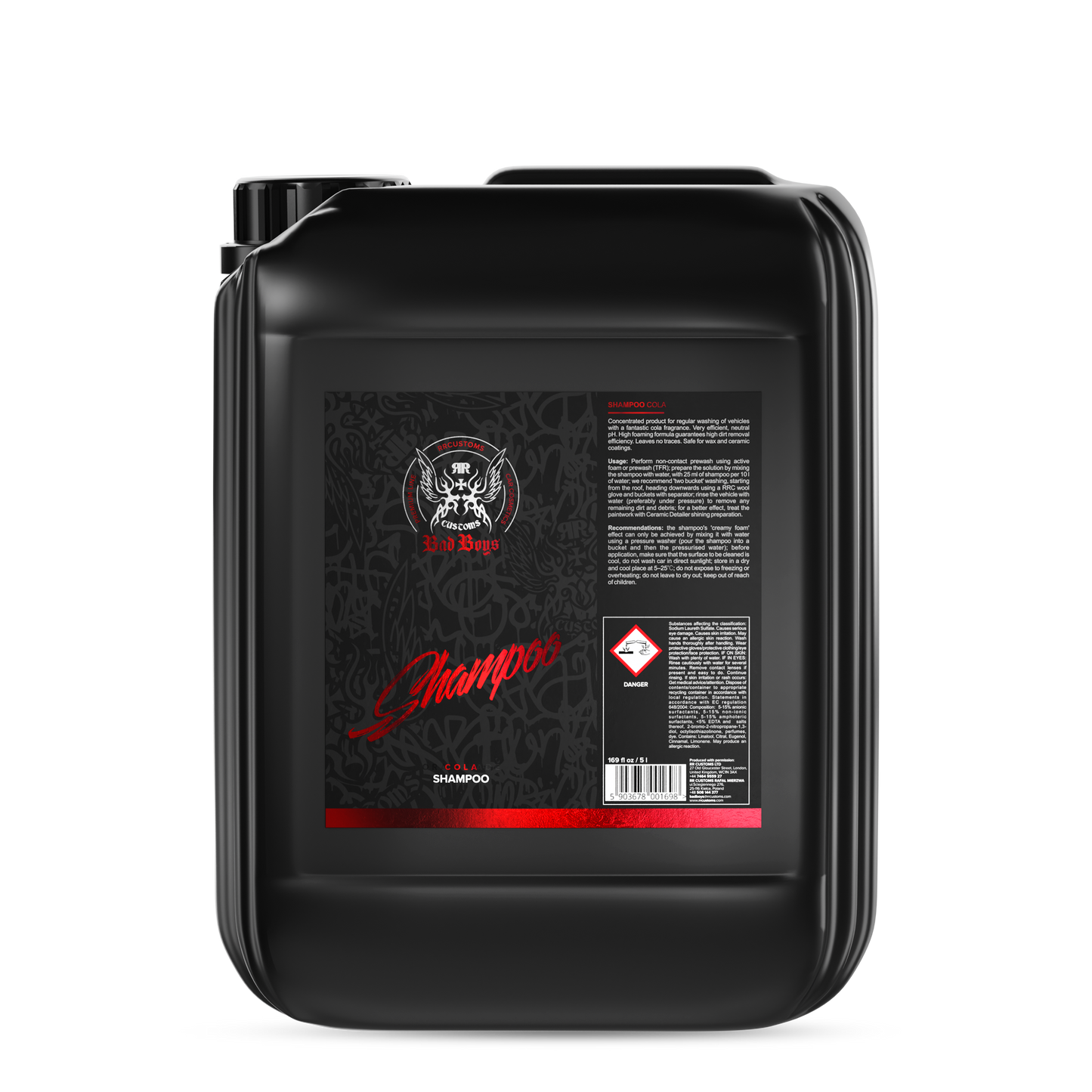 BadBoys Shampoing Cola 5L