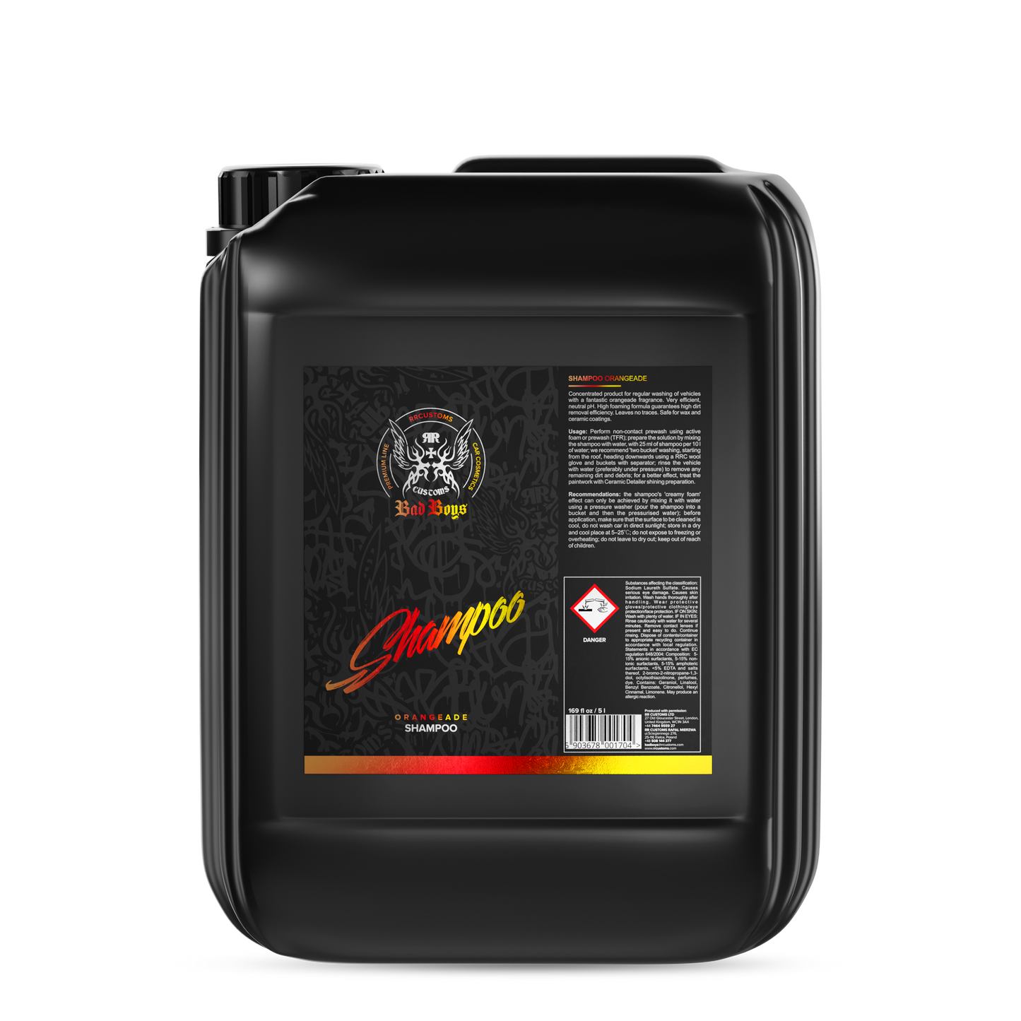 BadBoys Shampoing Orangeade 5L