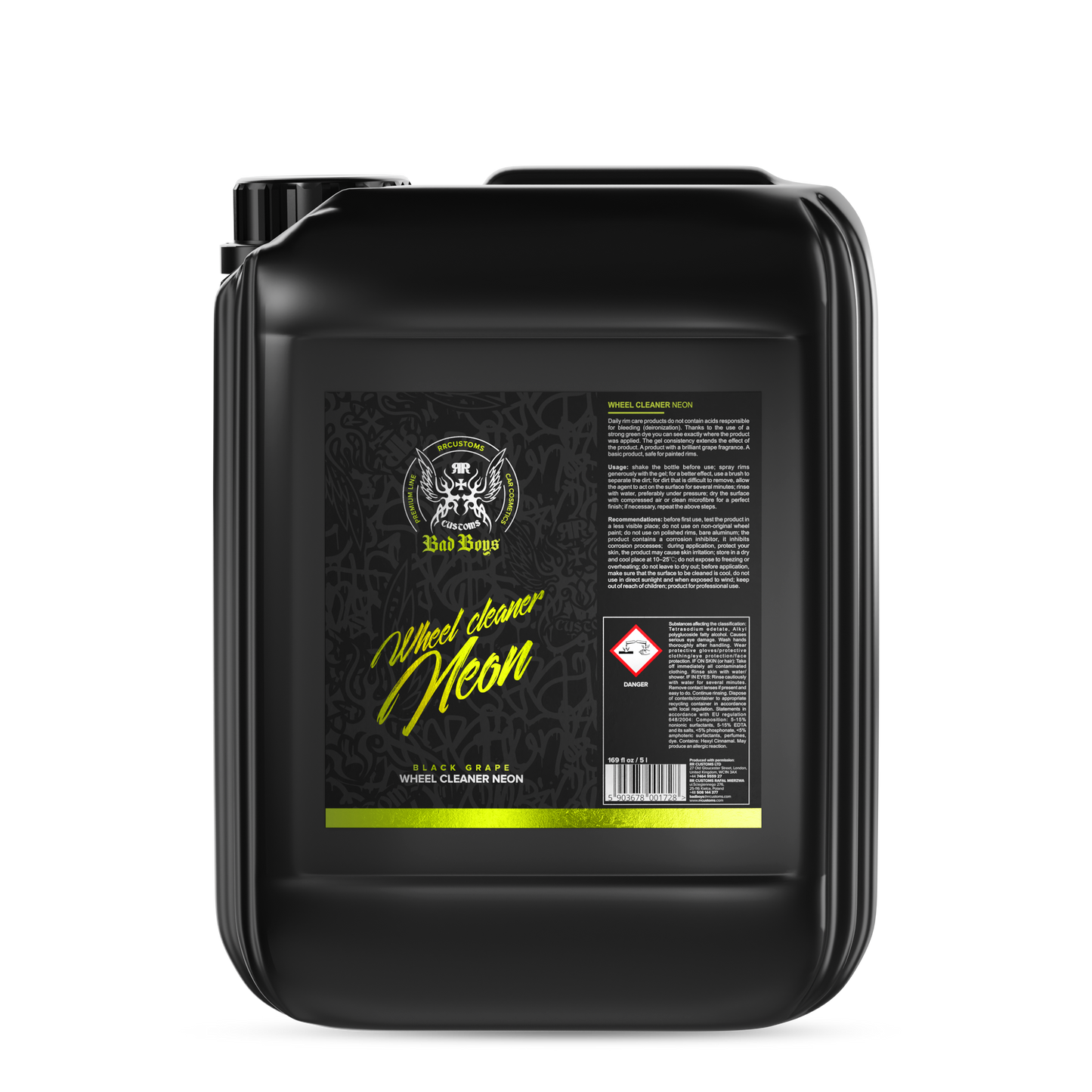 BadBoys Nettoyant jantes Neon 5L