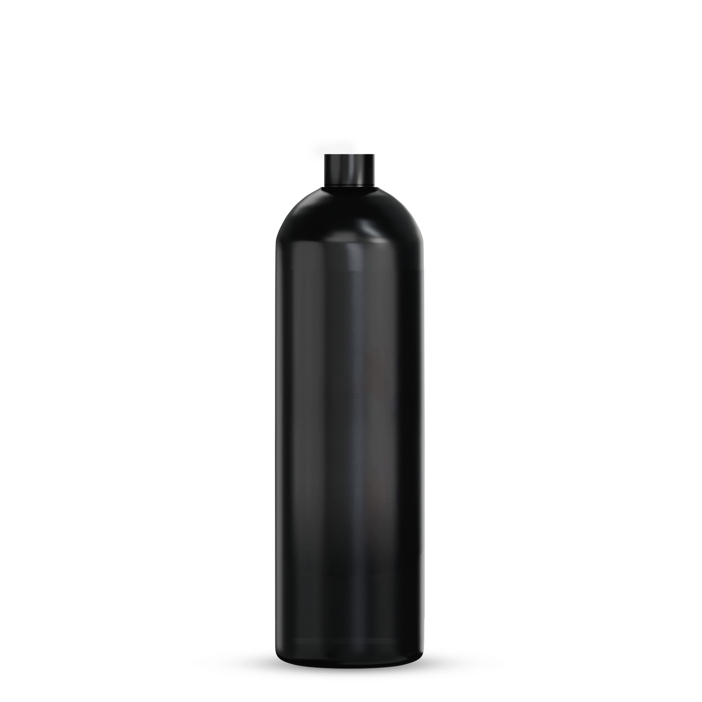 Bouteille noire HDPE 1L