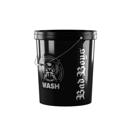 Seau lavage noir sans séparateur WASH