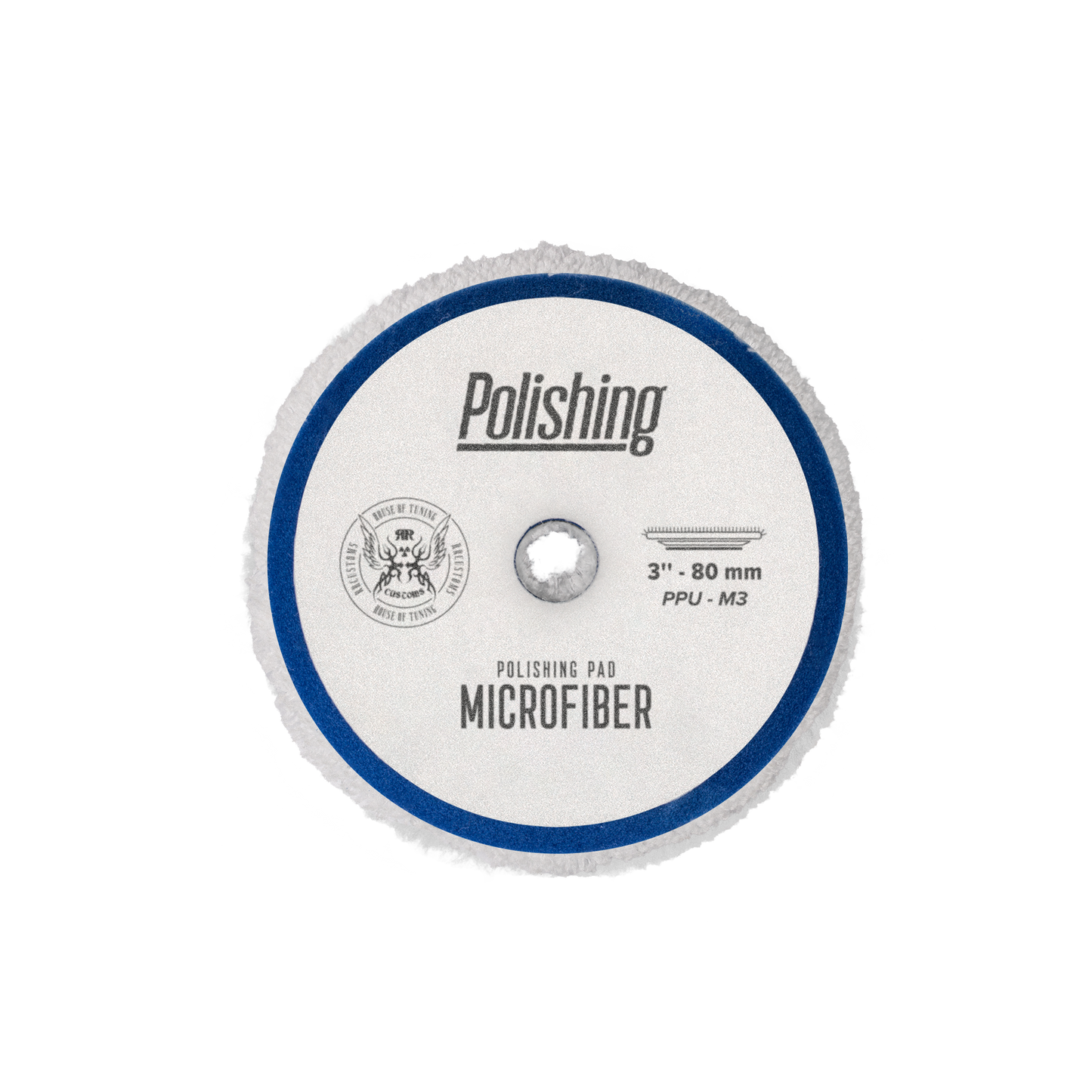 Pad polissage microfibre 90/80mm