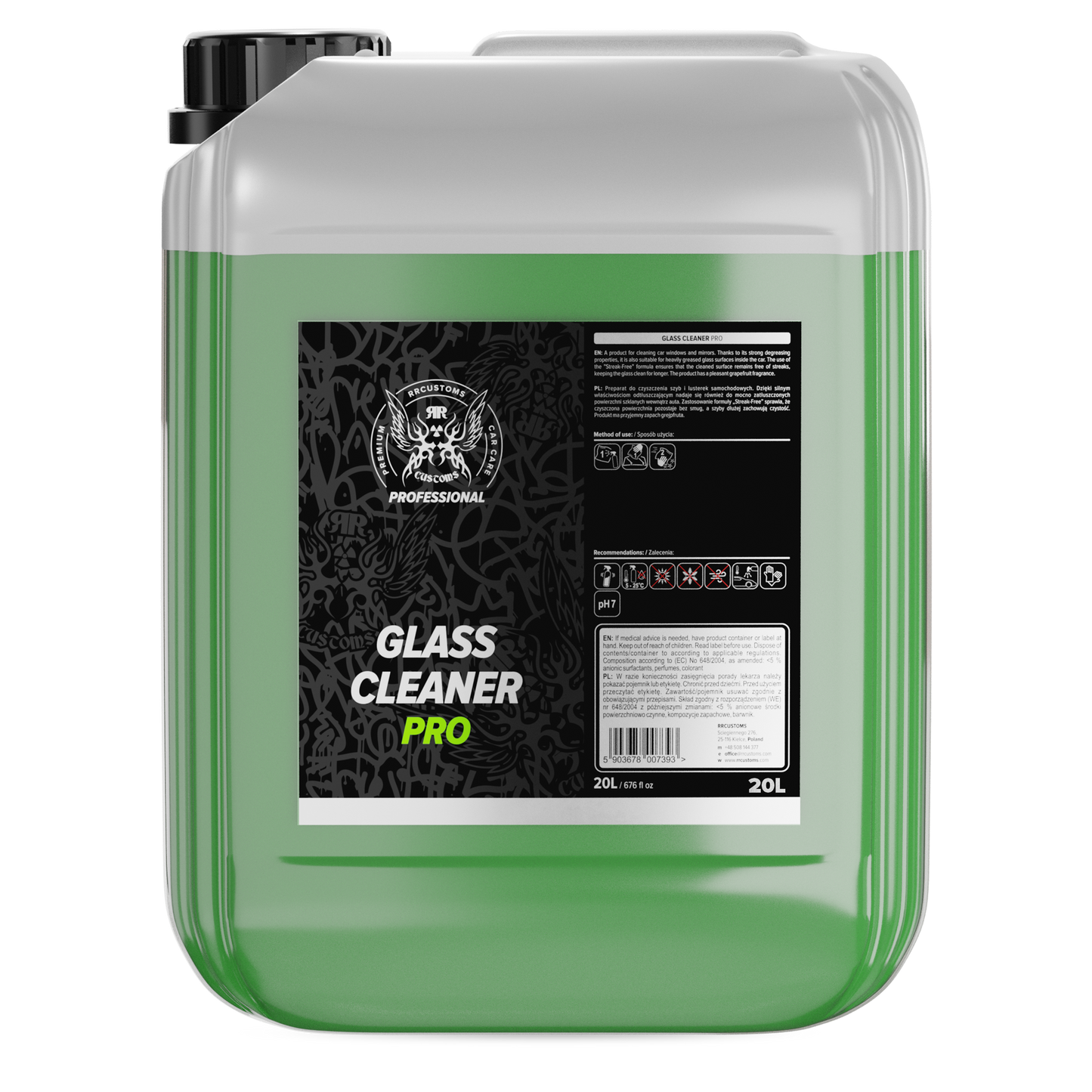 Nettoyant vitres professionnel 20L