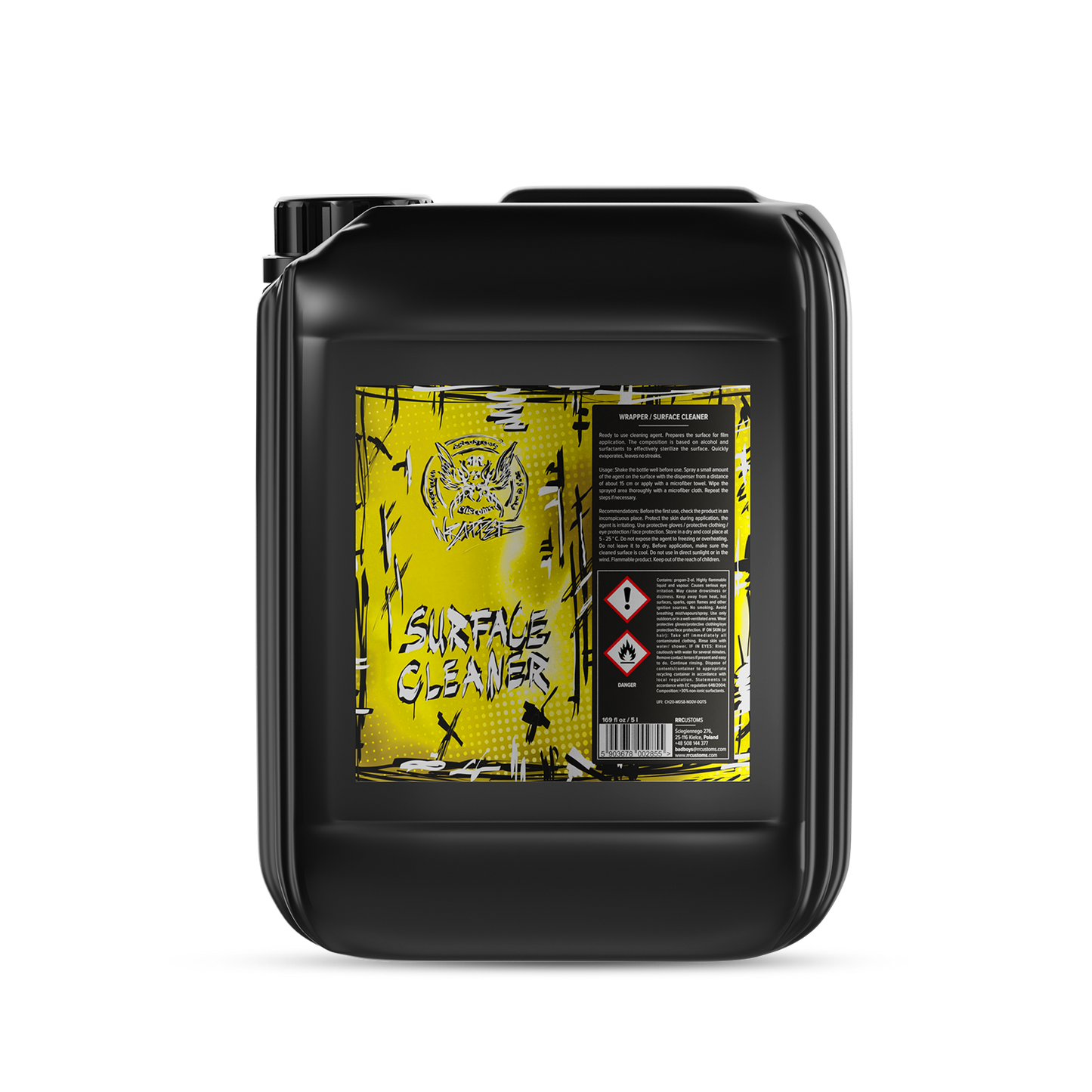 Wrapper nettoyant surface 5L